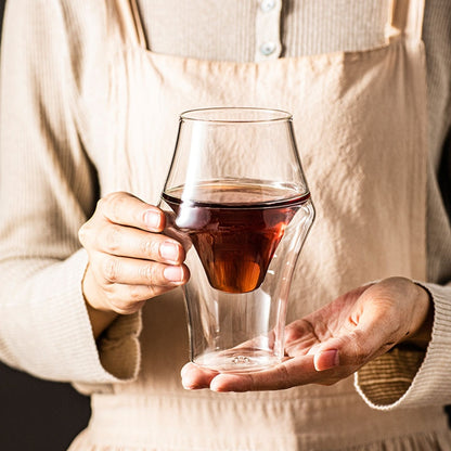 Barista Bailee's Cool and BIG Double-layer Glass Cup