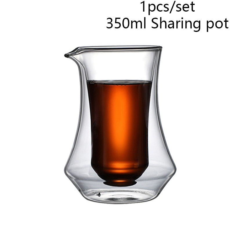 Barista Bailee's Cool and BIG Double-layer Glass Cup