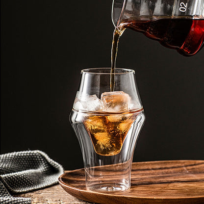 Barista Bailee's Cool and BIG Double-layer Glass Cup