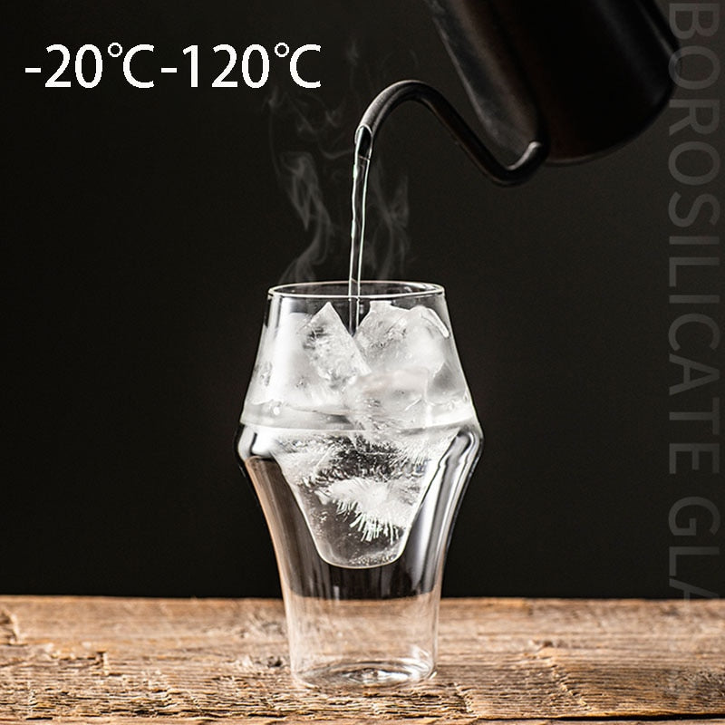 Barista Bailee's Cool and BIG Double-layer Glass Cup