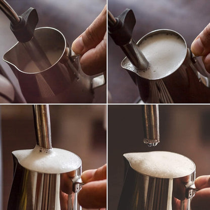 Barista Bailee's Stainless Steel Coffee/Espresso Milk Frothing Pitcher/Jug