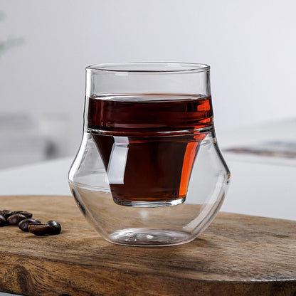 Barista Bailee's Cool and BIG Double-layer Glass Cup