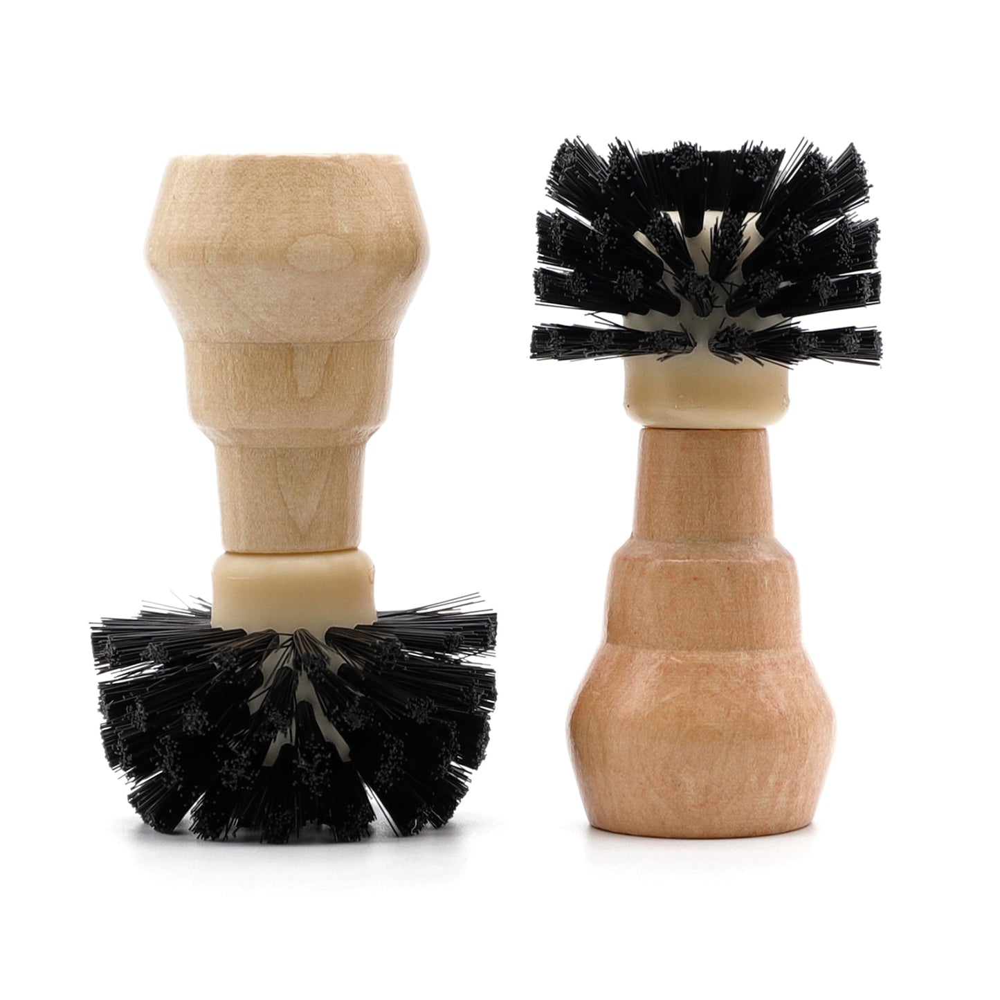 Barista Bailee's Portafilter Cleaning Brush Tool With Wooden Handle
